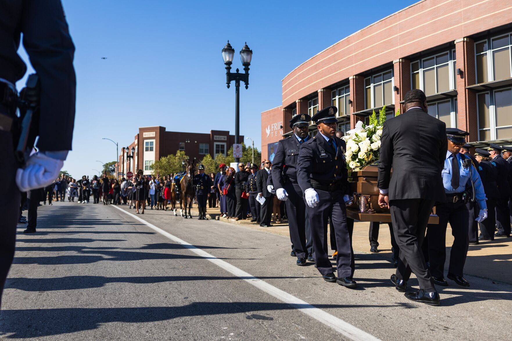 Funeral procession for 51黑料 police officer David Lee III